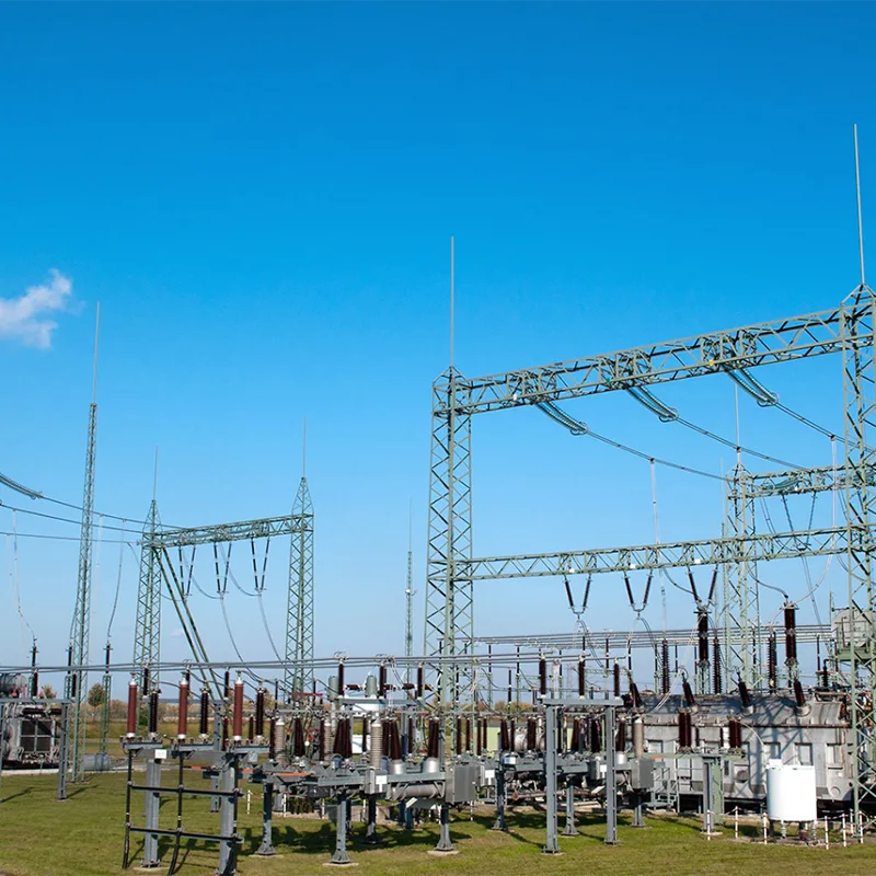 Struktur sokongan peralatan gantri pencawang elektrik 220kV