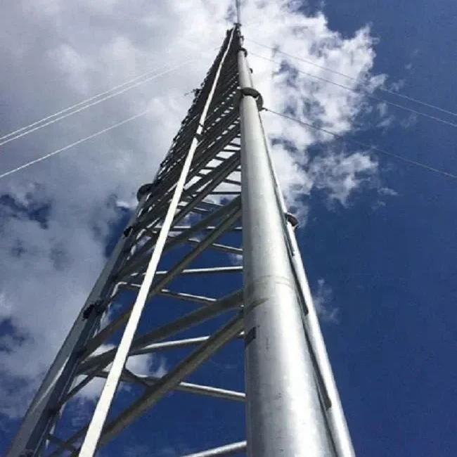 Menara Keluli Sudut Penyokong Sendiri