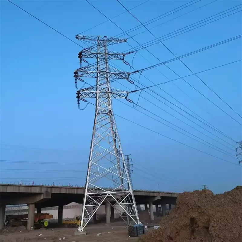 Menara Keluli Sudut Tergalvani Tahan Cuaca